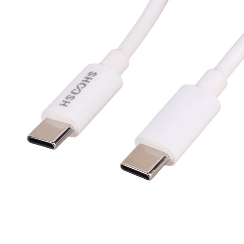 کابل تبدیل فست شارژ Shoosh SH251C Type-C To Type-C 6A 1.1m - Image 5