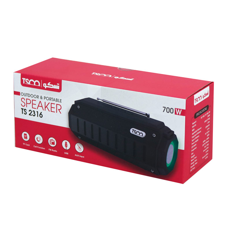 اسپیکر بلوتوثی رم و فلش خور TSCO TS 2316 - Image 5