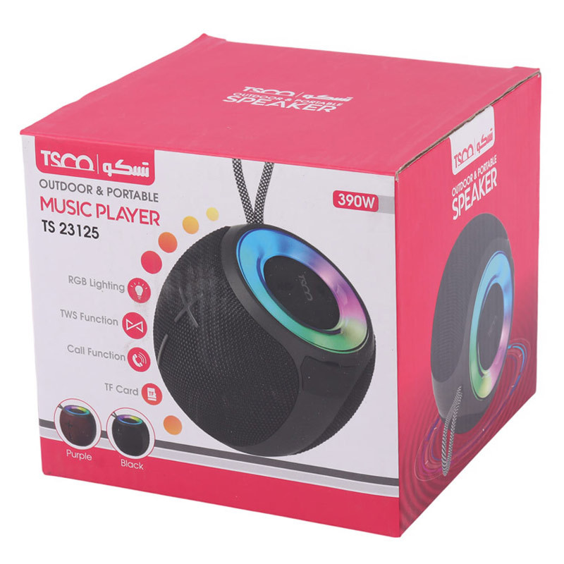 اسپیکر بلوتوثی تسکو TS 23125 - Image 4