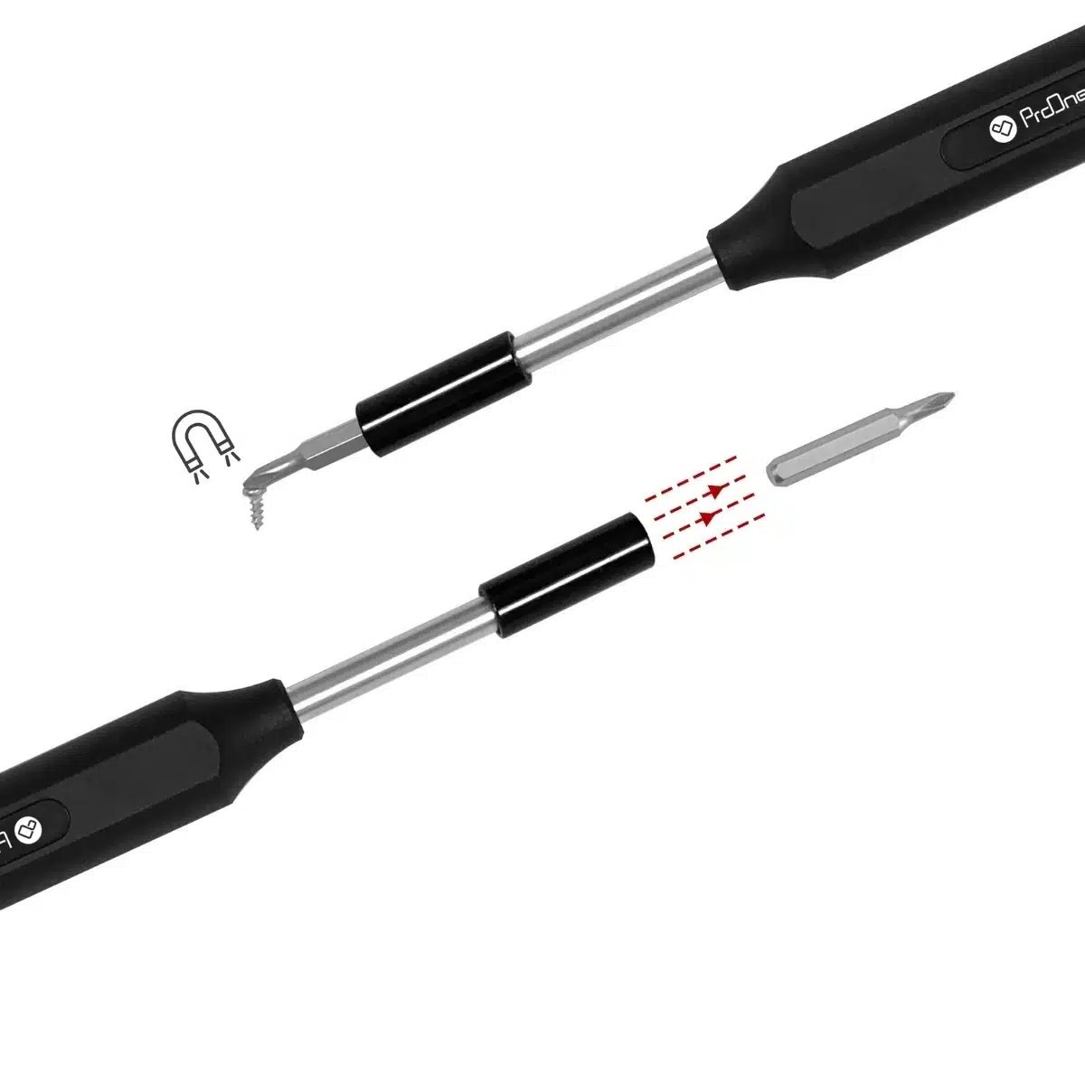 ست پیچ گوشتی تعمیرات موبایل ProOne PGS107 بسته 41 عددی - Image 3