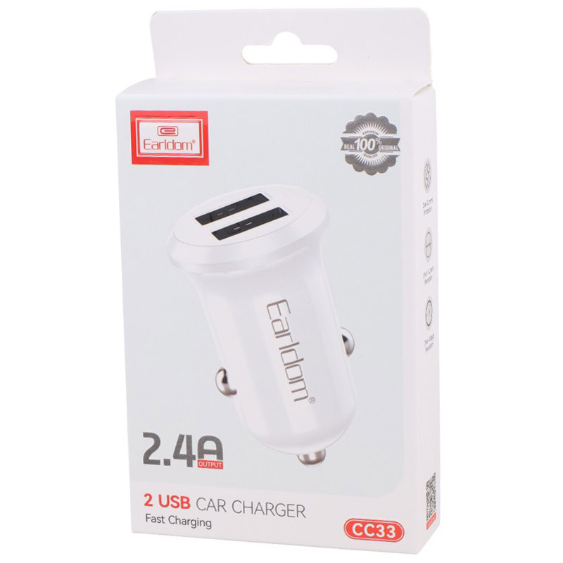 شارژر فندکی 12 وات ارلدام ES-CC33 - Image 2