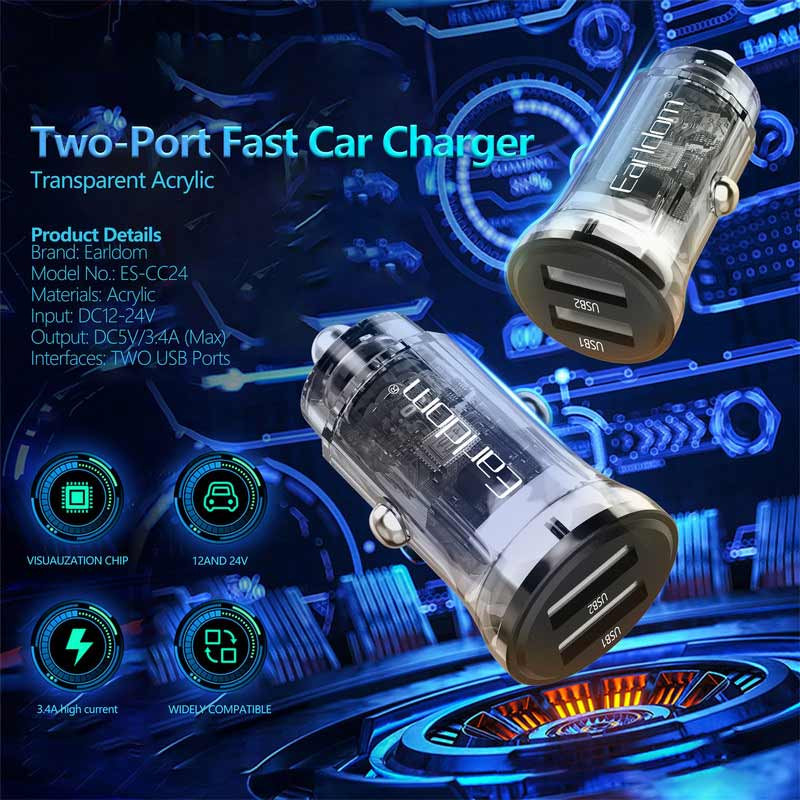 شارژر فندکی 15 وات ارلدام ES-CC24 - Image 5