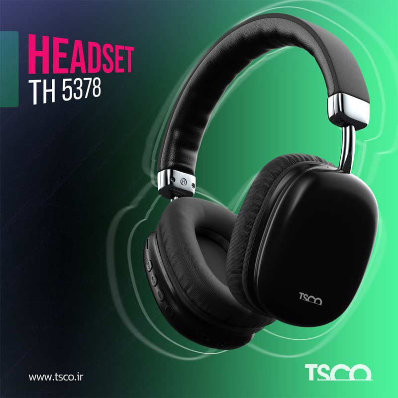 هدفون بلوتوثی تسکو TH 5378 - Image 8