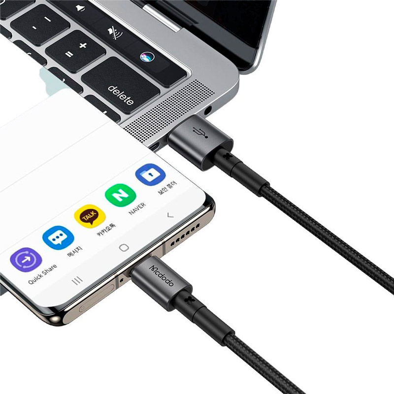 کابل تایپ سی فست شارژ 100 وات مک دودو CA-3590 طول - Image 7