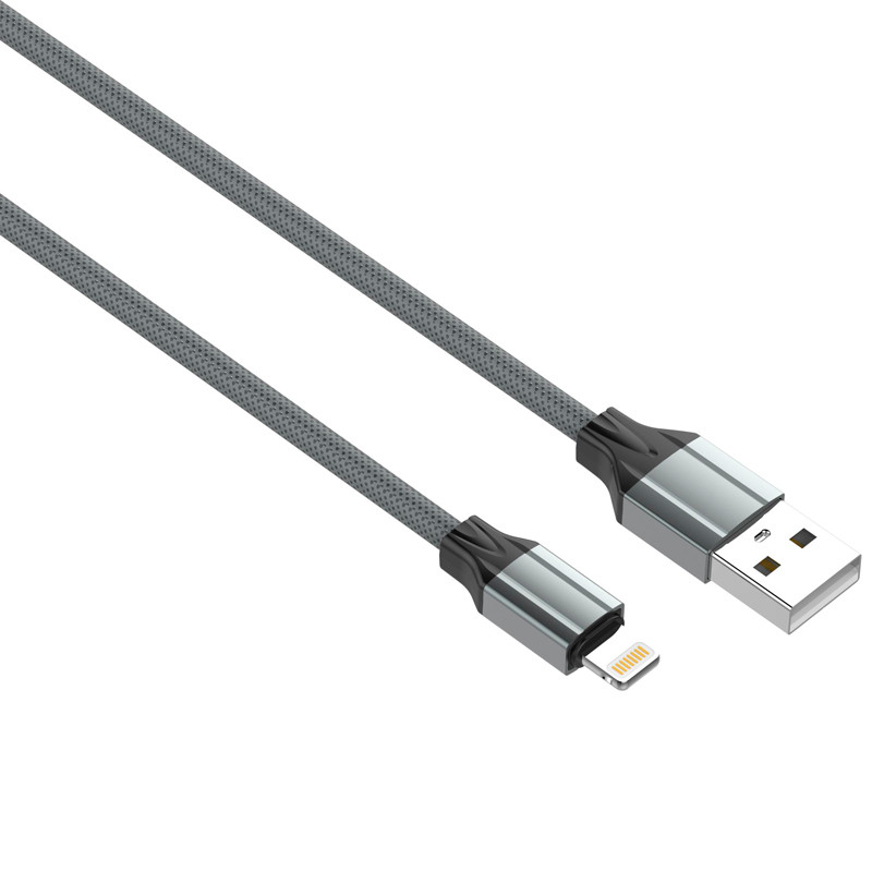 کابل لایتنینگ فست شارژ 2.4 آمپر الدینیو LS441 طول 1 متر - Image 4