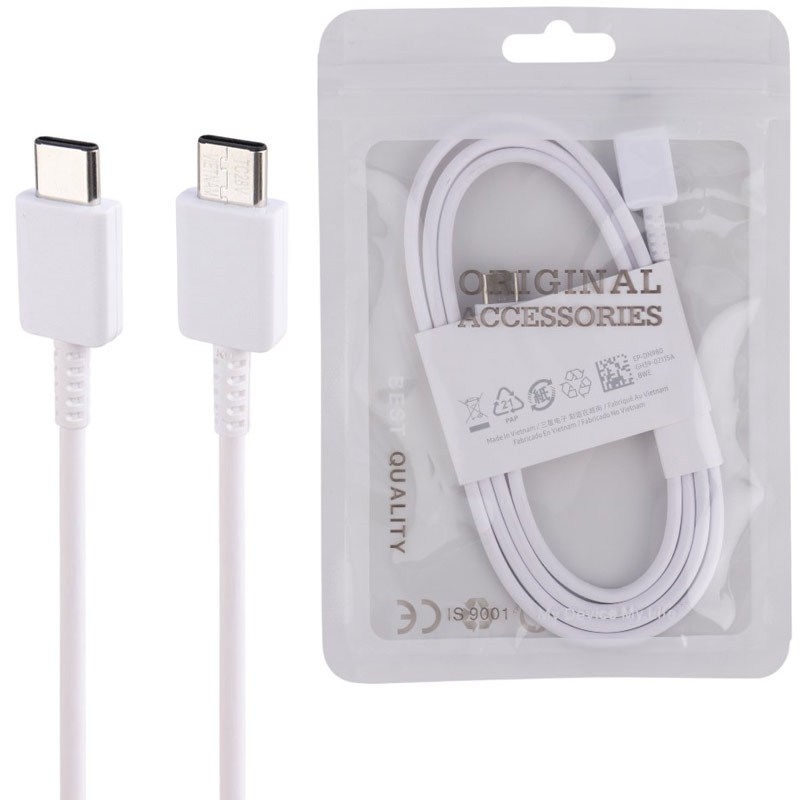 کابل دو سر تایپ سی سامسونگ S23 EP-DN975 طول 1 متر سرجعبه - Image 2