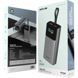 خرید پاوربانک گرین لاین Voltx ظرفیت 10000mAh توان PD20W | قیمت و مشخصات