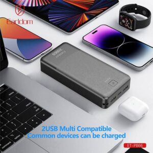 پاوربانک ارلدام Earldom ET‑PB66 ظرفیت 20000mAh