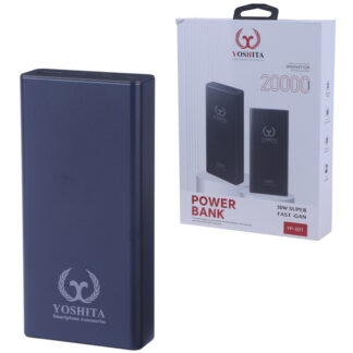 پاوربانک Yoshita YP‑001 ظرفیت 20000mAh توان 35W PD