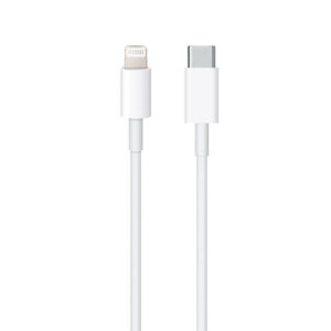 کابل شارژ اورجینال آیفون iPhone Type-C to Lightning 1m سرجعبه