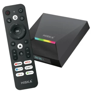 اندروید باکس Hiska A12 8K + ریموت کنترل