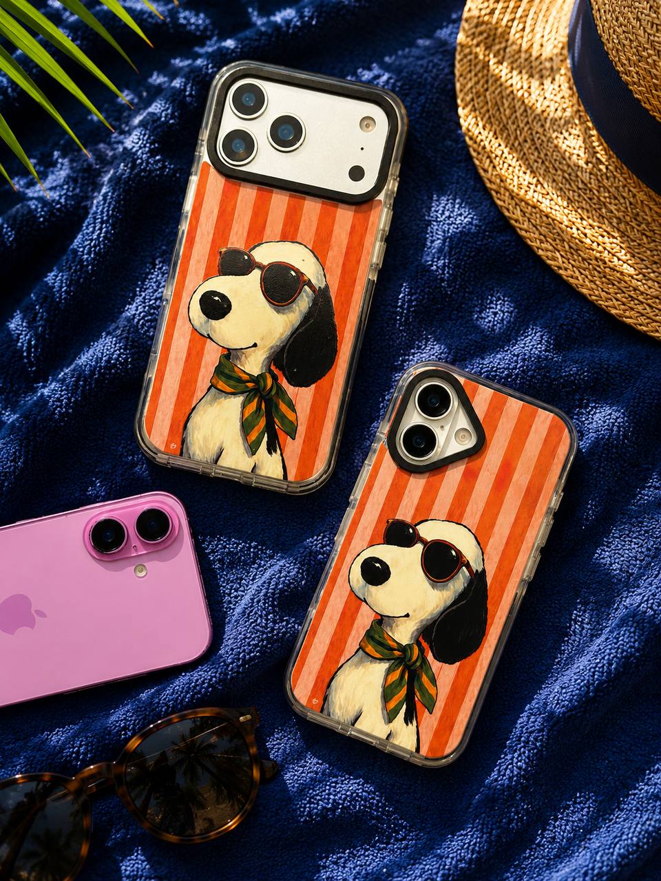 قاب آنتی شوک Snoopy Summer(A12) - Image 4