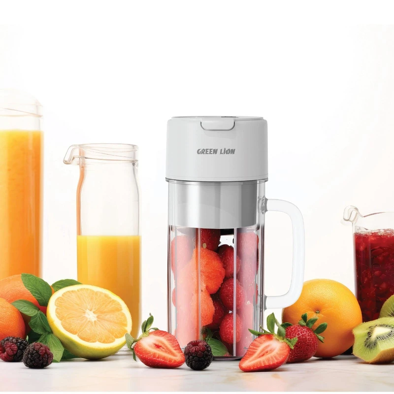 میکسر گرین لاین مدل Blender Mug 2 ظرفیت 400 میلیلیتر | مخلوطکن شارژی قابل حمل - تصویر 4